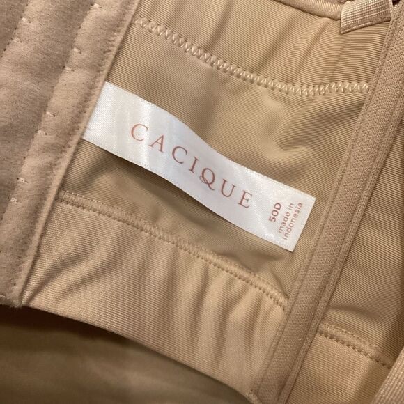 NWT Cacique Comfort Bliss Lightly Lined Multi-Way Strapless Bra 50D - Picture 9 of 12